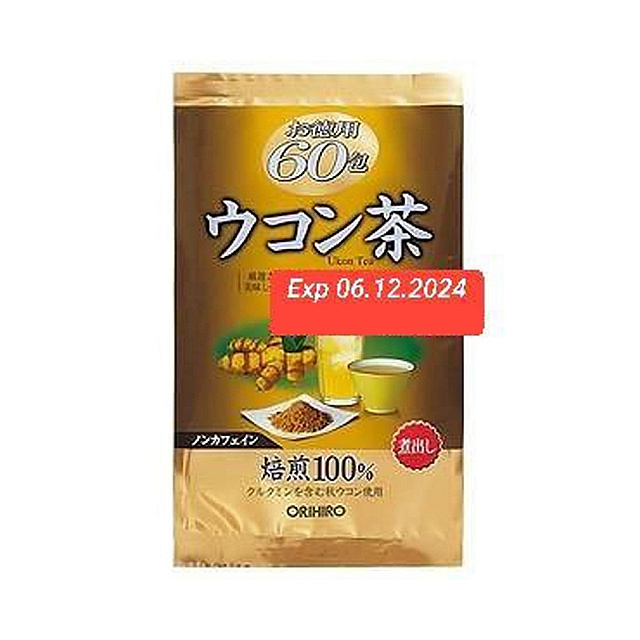 ORIHIRO Ukon Tea 60 pcs / តែសុខភាព